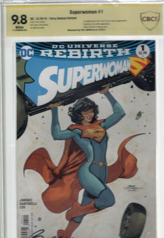 Superwoman (rebirth) 1 Cover 