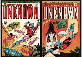 Six Tales Of Suspense: Adventures Into The Unknown W/ Nemesis 1964 - 67 Vg,