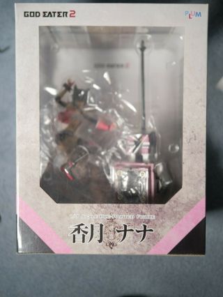 God Eater 2 Nana Kouzuki Painted Pvc Figure 1/7 Scale Box Official Plum