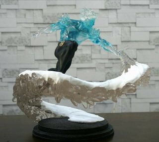 Custom Iceman Statue 1/4 Scale - X - men - Translucent statue and base 6