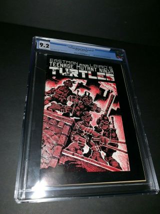 Teenage Mutant Ninja Turtles 1 1st Print First Cgc 9.  2 White Pages Tmnt 1984