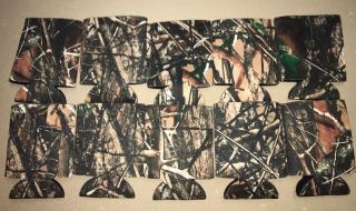 True Life Camo 10 Pk Huggie Can Cooler Koozie Blank Sublimation Hunting