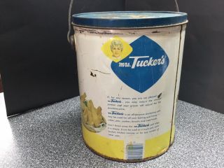 Mrs.  Tucker ' s All Purpose Shortening Tin With Handle - 8 lbs. 3