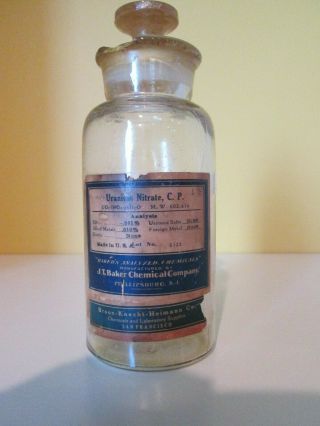 COLLECTABLE LABORATORY BOTTLE 
