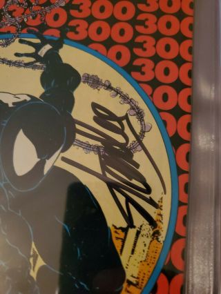 SPIDERMAN 300,  SIGNED BY STAN LEE,  CGC 9.  4,  SWEET UPC BARCODE VARIANT 3
