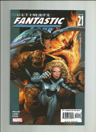 Ultimate Fantastic Four 21 First Marvel Zombies Nm Key Mark Millar Story 2005