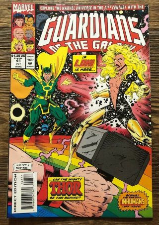 Guardians Of The Galaxy 41 & 42 1st Apearance Origin Fat Bro Thor Overweight Nm