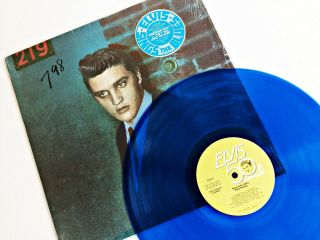 Elvis Presley - Reconsider Baby 50th Anniversary Blue Vinyl Lp Shrink