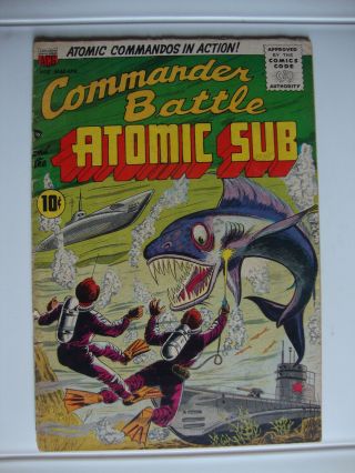 Commander Battle And The Atomic Sub 5 Fa Devil Fish