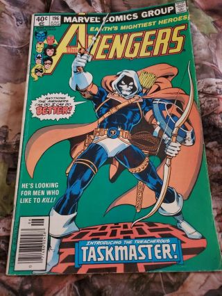 Avengers 196 First Taskmaster Black Widow Movie Villian