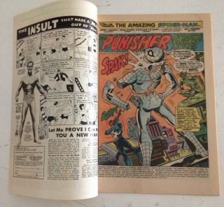 The Spider - Man 129 1st Appearance Punisher 4