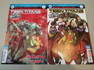 Teen Titans 12 Variant And 2nd Print 1st Appearance Batman Who Laughs Key Book