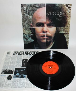 Spirit Self Titled Debut Lp Vinyl Nr Cover Cbs 1968