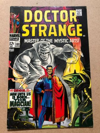 Dr.  Strange 169 Ungraded 1968 His 1st.  Own Title