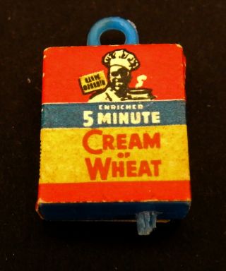 African Black Americana Plastic & Paper Cream Of Wheat Cracker Jack Charm E