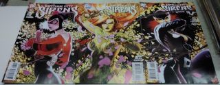 Gotham City Sirens 5 6 7 (dc Comics) Harley Quinn,  Poison Ivy & Catwoman (fn/vf)