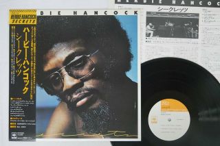 Herbie Hancock Secrets Cbs/sony 25ap 244 Japan Obi Vinyl Lp