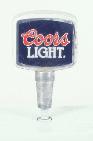 Coors Light Clear Plastic Beer Tap Handle