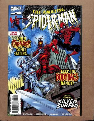 Spider - Man 430 - Near 9.  8 Nm - Avengers Marvel Shop Comics