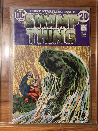 Swamp Thing 1 November 1972 Dc Comics Berni Wrightson