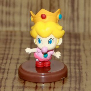 Choco Egg Mario Bros.  Baby Peach Princess Figure Figurine Nintendo Japan