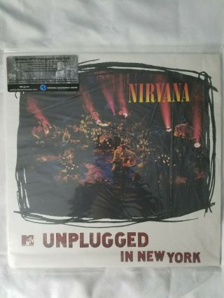 Nirvana,  Mtv Unplugged In York,  Org,  180g Audiophile Pressing,  Red Wax