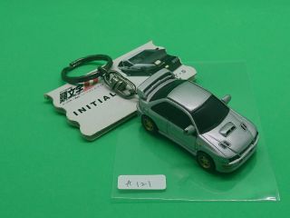 A121 Sk Initial D Toy Car Figure Keychain W/tag Impreza Wrx Sti Gc8d Bunta