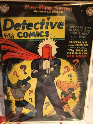 Detective Comics 168,  Feb 1951,  1st Red Hood,  Origin Of The Joker