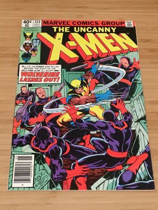 Uncanny X - Men 133,  1st Solo Wolverine Cover,  Newsstand Edition,  Marvel Comics