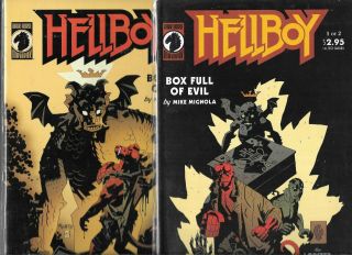 Hellboy Box Full Of Evil 1 - 2 Set (vf/nm) Mike Mignola,  Dark Horse Comics