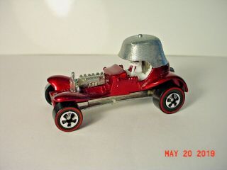 Hot Wheels Redline - Red Baron - White Interior Vintage Series.  2