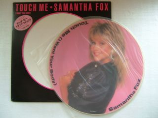 Picture Vinyl / Samantha Fox Touch Me / Japan Ltd