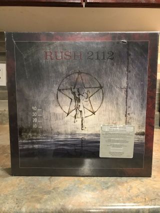 Rush ‎ " 2112 40th Anniversary Box Set " Record/vinyl/pick/metallica