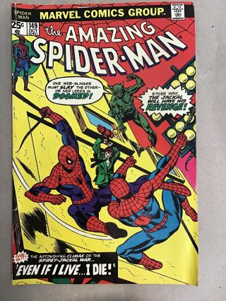 The Spider - Man 149 (oct 1975,  Marvel).