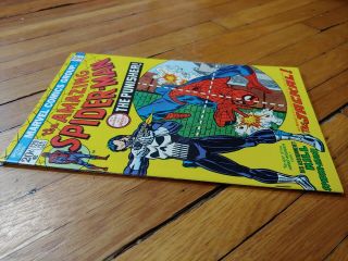 Spiderman 129 1974 Bright Colors.  book.  1st Punisher.  Marvel Key 6