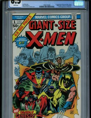 Giant - Size X - Men 1 (1975) 1st Appearance X - Men CGC 8.  5 VF,  White Pages 2
