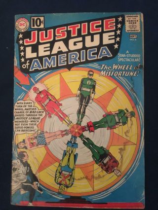 Justice League Of America 6 (1961) 1st Appearance Amos Fortune,  Around G (2.  0)