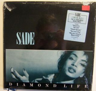 Sade - Diamond Life - Near 1984 1st Lp Vinyl Record In Shrink On Portrait