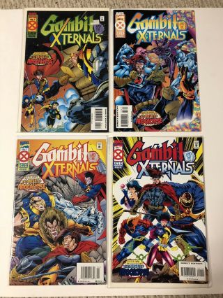 HUGE FULL SET AGE of APOCALYPSE (46 comics) Uncanny X - Men NEWSSTAND 1 - 4 ALPHA 1 8