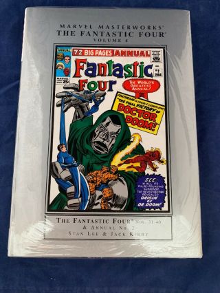 Marvel Masterworks: The Fantastic Four Volume 4 Hc 1st Print 31 - 40