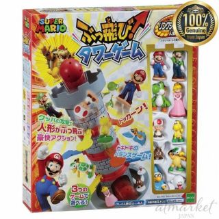 Mario Battle Tower Game Epoch 15x15x31.  3cm Toy From Japan