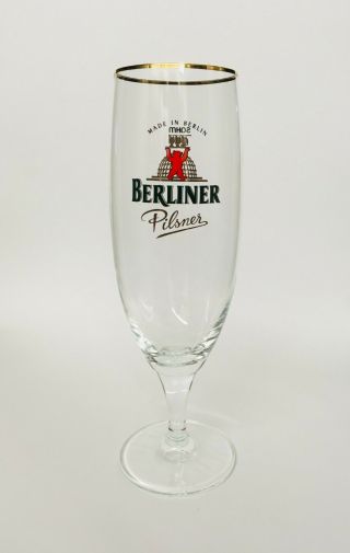 Berliner Pilsner - German Beer Glass - 0.  4 Liter -