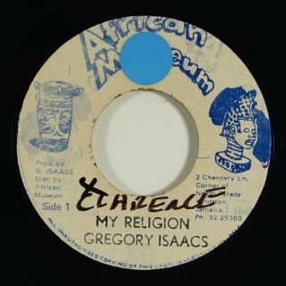 Gregory Isaacs " My Religion " Reggae 45 African Museum Mp3