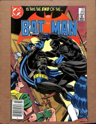 Batman 380 - Near 9.  8 Nm - Robin Justice League Of America Dc Comics