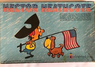 Vintage Hector Heathcote Cartoon Kit 1964 Colorform Toy Terrytoons