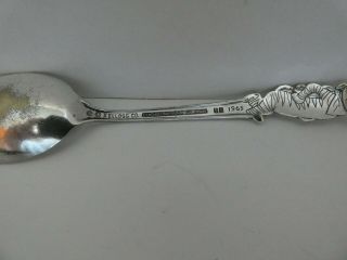 VINTAGE TONY THE TIGER COLLECTIBLE SPOON SILVERPLATE Old Company Plate 1965 2