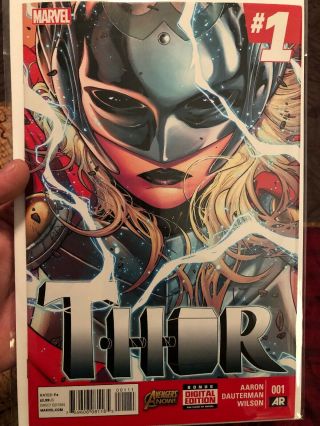 Thor 1 - 8 2014 1st Appearance Jane Foster Thor Variants