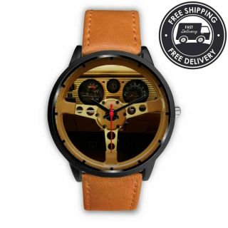 1978 Gold Edition Pontiac Firebird Trans Am Steering Wheel Watch Collectible