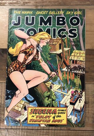 Jumbo Comics - No 78 - 1945