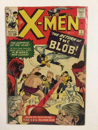 Uncanny X - Men 7 Silver Age (1964) Stan Lee And Jack Kirby